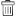 Delete time entry icon