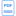 Export to PDF icon